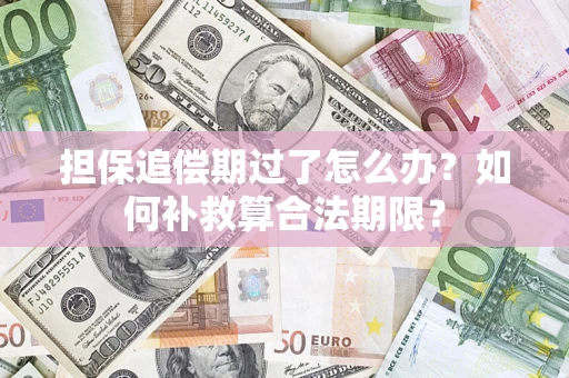 济南担保追偿期过了怎么办？如何补救算合法期限？