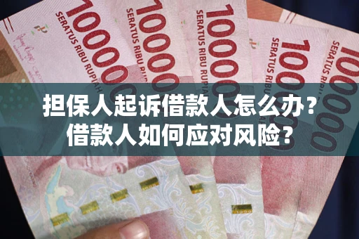济南担保人起诉借款人怎么办？借款人如何应对风险？