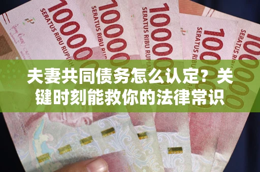 济南夫妻共同债务怎么认定？关键时刻能救你的法律常识